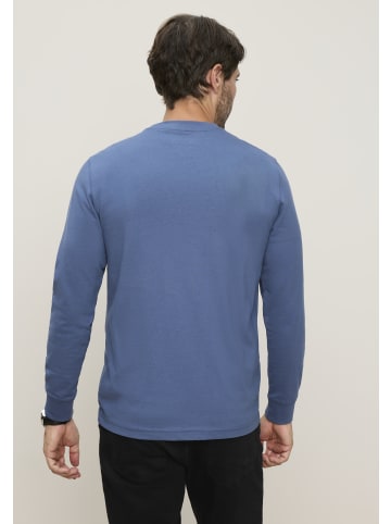 Man's World Rundhalsshirt in blau