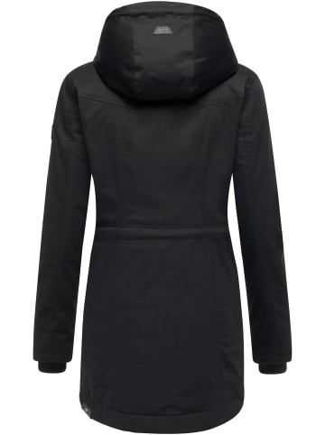 ragwear Kurzmantel Ellsa YOUMODO in Black
