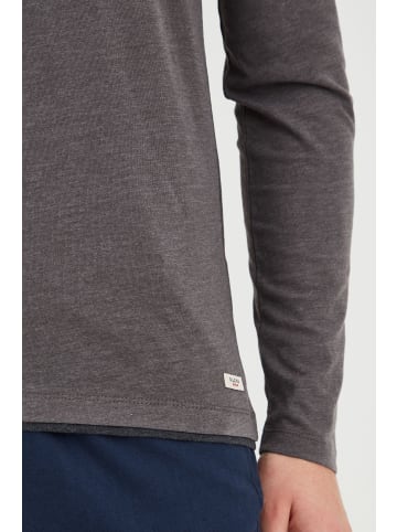 BLEND Langarmshirt BHLeonas in Grau