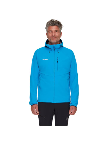 Mammut Ultimate Comfort SO Hooded Jacket Men in Blau3087