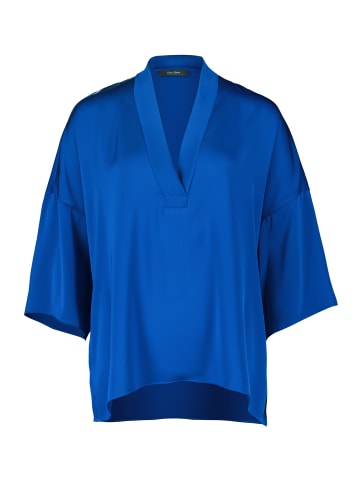 Vera Mont Blusenshirt mit Seitenschlitzen in Bright Lapis