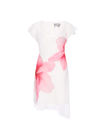 Usha Women Dress in offwhite pink