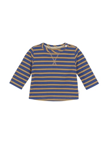 Noppies Langarmshirt Spicer in Stripe pattern Medium Brown