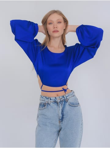 Freshlions Bluse Svea in blau