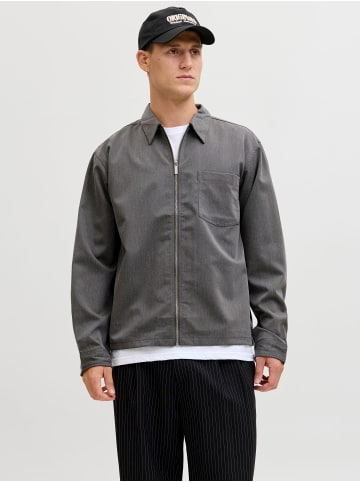 Jack & Jones Overshirt in Grey Melange
