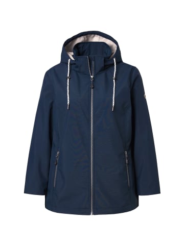 Ulla Popken Softshelljacke in marine