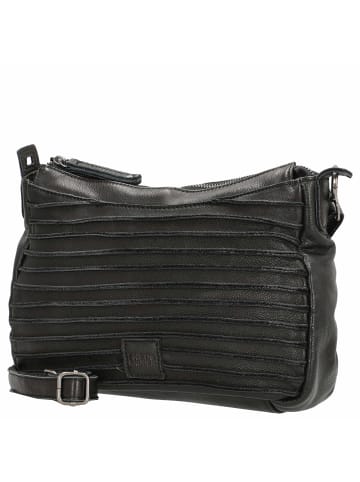 FREDs BRUDER Riffel Likely - Umhängetasche 30 cm (black) in schwarz