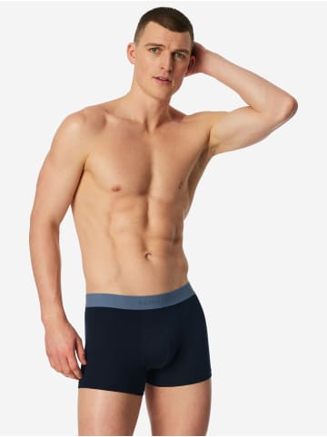 Schiesser Trunk 955 in dunkelblau, mehrfarbig