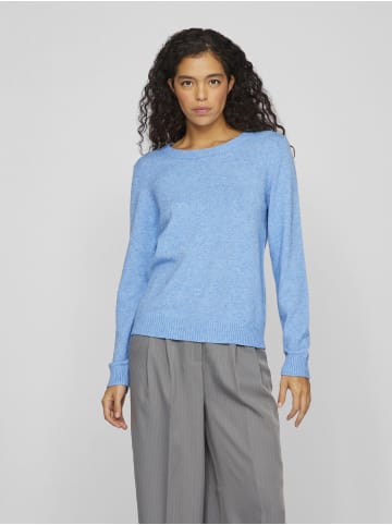 Vila Strickpullover in Blissful Blue