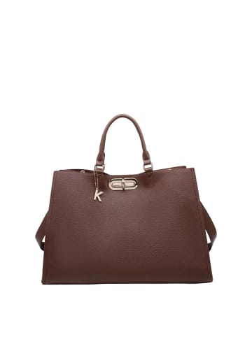 KASSANDRA Handtasche in BROWN
