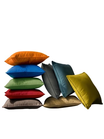 REDBEST Kissen gefüllt in braun