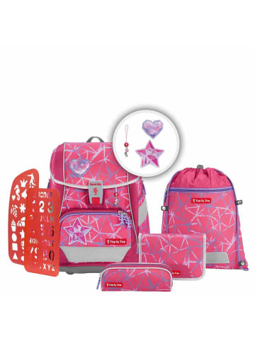 Step by Step 2in1 Plus - Schulranzen Set 6tlg. (Tractor Freddy) in Star Stella
