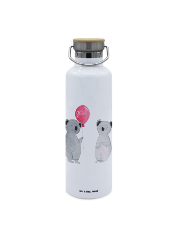 Mr. & Mrs. Panda Trinkflasche Koala Luftballon ohne Spruch in Weiß