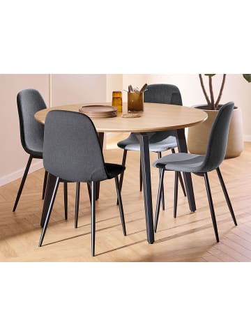 ebuy24 Essgruppe Cadiz Natur 120 x 120 cm