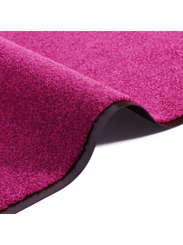 Hanse Home Waschbare Fußmatte Wash & Clean raspbeere rot