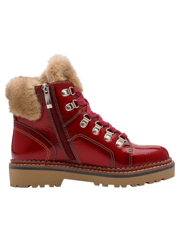 Tamaris Stiefelette in RED PATEN