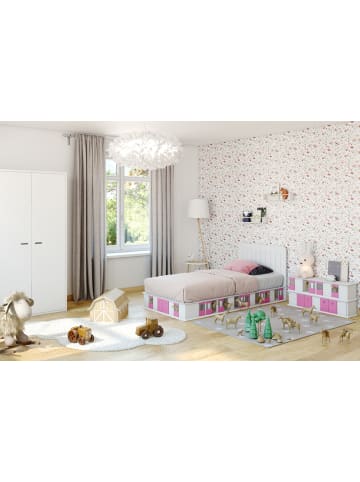 Mathy by Bols BOXES Kinderbett 2 Seiten Stall 90 x 190