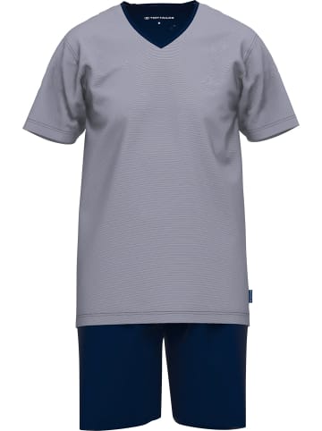 Tom Tailor Single-Jersey Shorty in dunkelblau