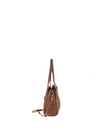 Pierre Cardin Schultertasche in COGNAC