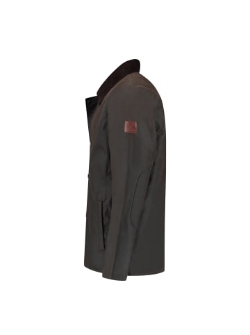 MGO leisure wear Harry Wax Jacket in Braun