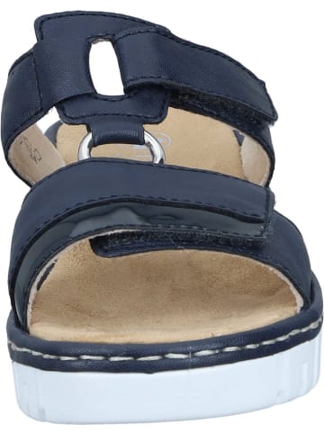 rieker Klassische Pantoletten in marine/pazifik