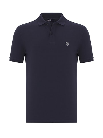 JIMMY SANDERS Poloshirt Kurzarm in navy