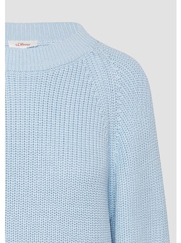 s.Oliver Strickpullover langarm in Blau