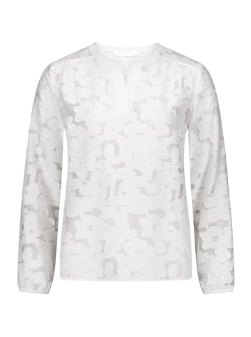 BETTY & CO Schlupfbluse mit Muster in Rohweiß