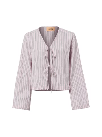 JJXX Bluse JXZoe Seersukker in altrosa braun - 0001