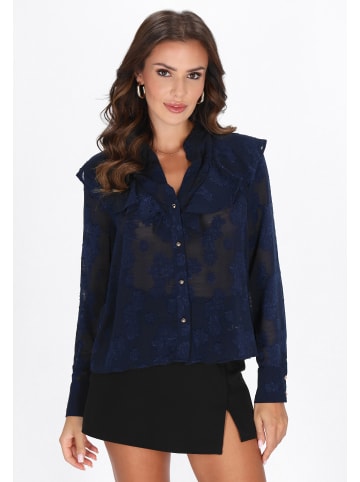 faina Women Blouse in navy