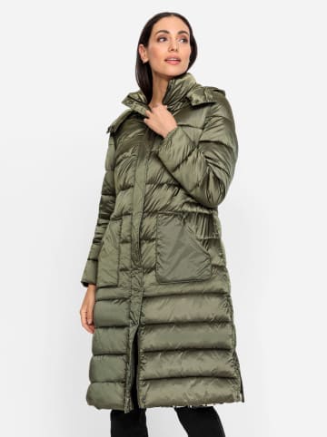 Heine Steppmantel in khaki