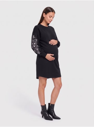 ONLY Sweatshirt-Kleid in Black 1