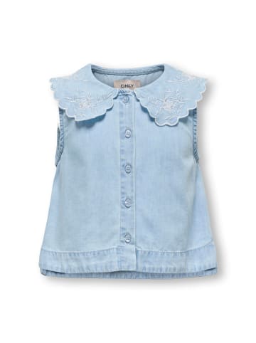 KIDS ONLY Top in Light Blue Denim