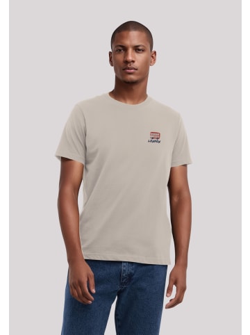 F4NT4STIC T-Shirt London Red Bus Bestickt in sand