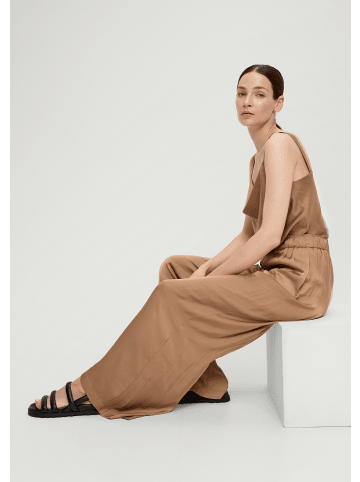 s.Oliver BLACK LABEL Hose lang in Braun