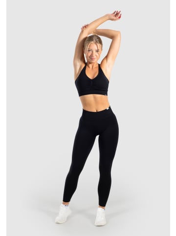 SMILODOX Leggings Shayla Scrunch in Schwarz