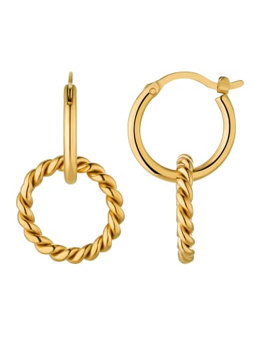 Steel_Art Ohrcreole Damen Anna goldfarben in goldfarben