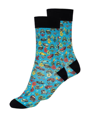 King Kerosin King Kerosin Socken V8 in blau