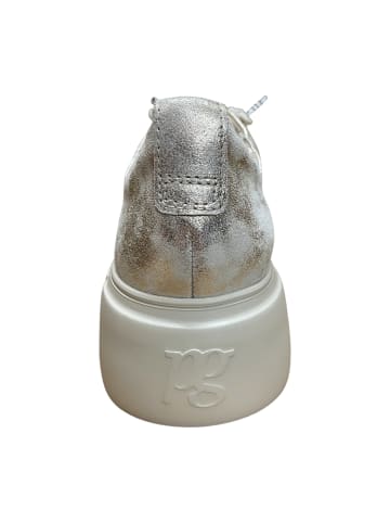 Paul Green Plateau Schnürschuhe in Silber