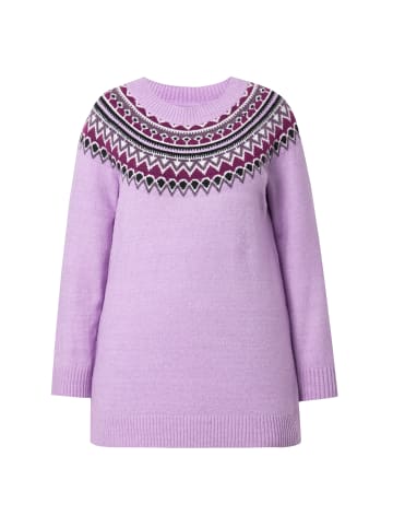 Ulla Popken Pullover in lavendel