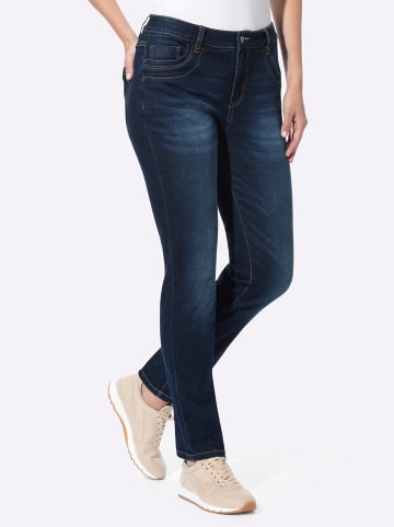 Heine 5-Pocket-Jeans in dark blue