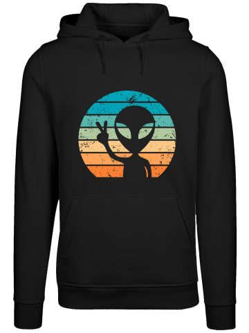 F4NT4STIC Hoodie Alien Piece Sonnenuntergang in schwarz