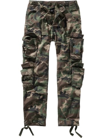 Brandit Cargohose "Pure Slim Fit Pants" in Camouflage