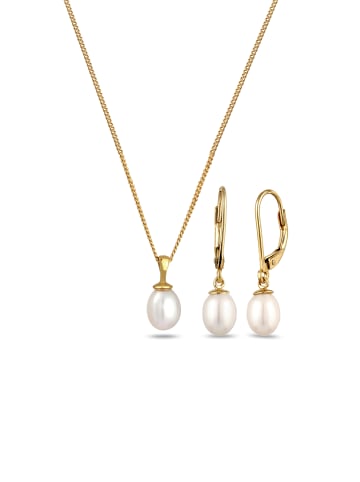 Elli Schmuckset 925 Sterling Silber in Gold