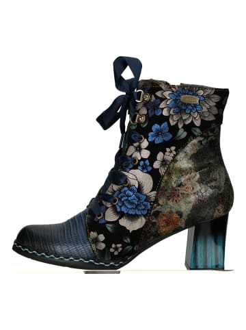 LAURA VITA Stiefelette in Blau/Multi