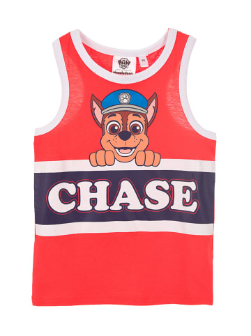 Paw Patrol Tank Top Shirt Chase in Rot