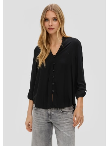 QS Bluse in 9999_schwarz