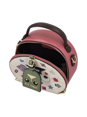 myMo Women Satchel in White Rose