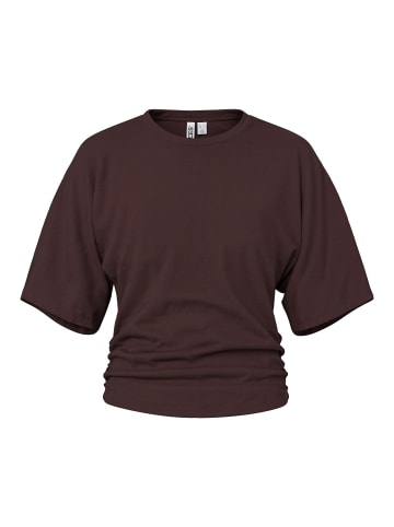 Pieces T-Shirt in Chocolate Plum1