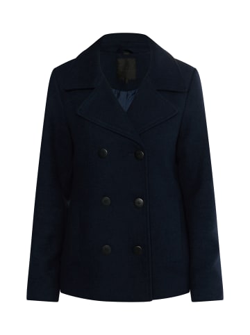 DreiMaster Klassik Damen Cabanjacke Aus Wollgemisch in Nachtblau